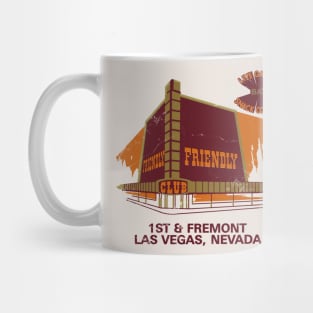 Vintage Friendly Casino Las Vegas Mug